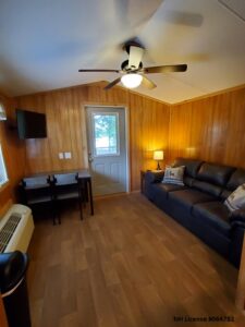 Cabin living room